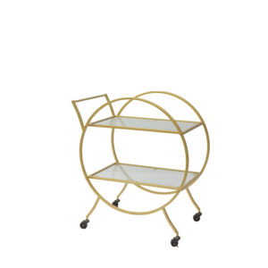 Gold Drink Cart