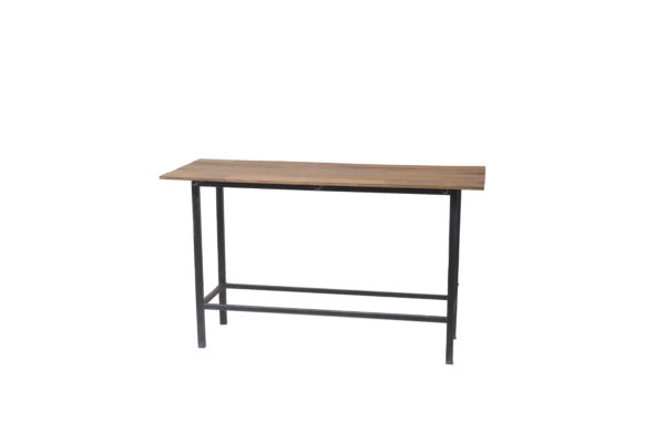 High Bar Table with Timber Top