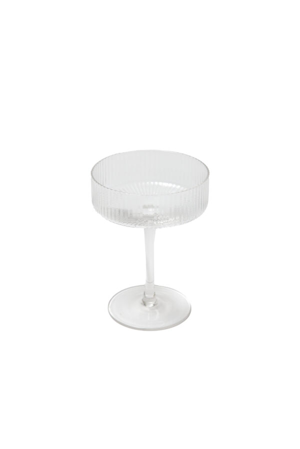 Linear cocktail Glass