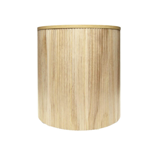 Ribbed Side Table
