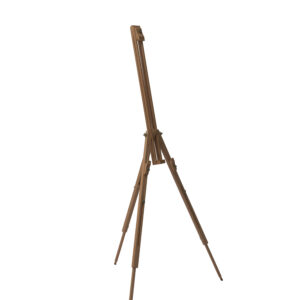Sleek wooden easel