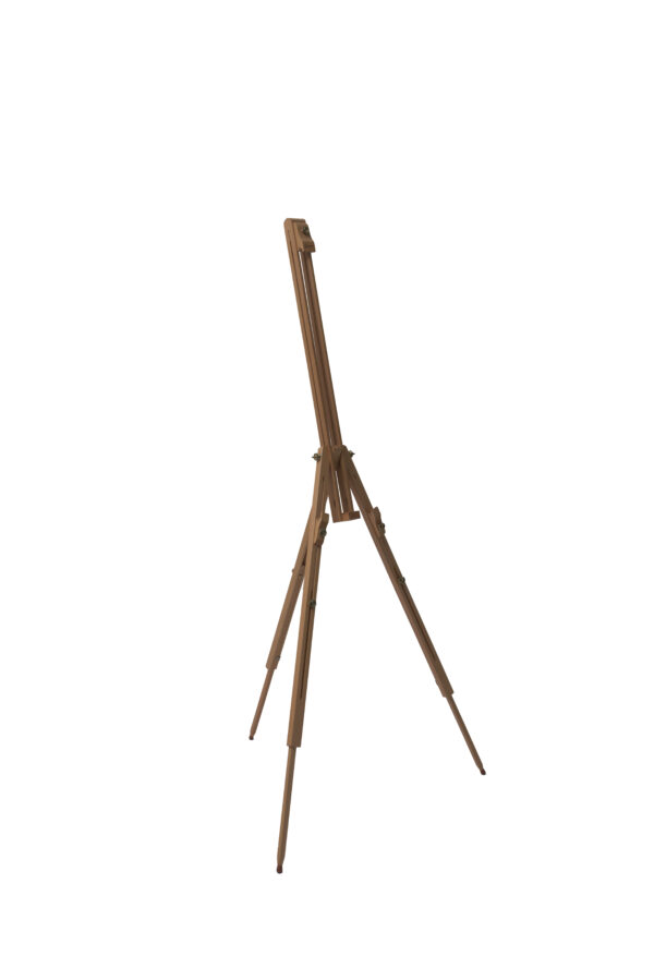 Sleek wooden easel