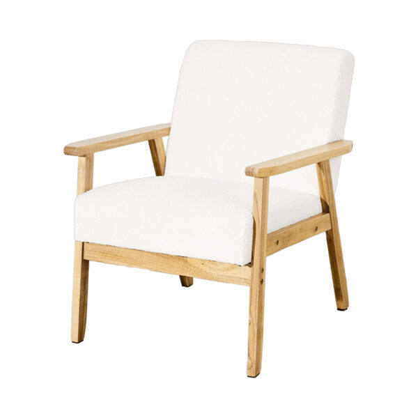 Timber Boucle Chair