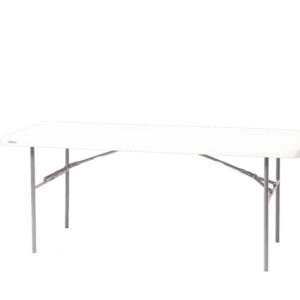 White Trestle Table