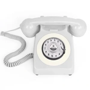 Audio Guestbook Telephone - White