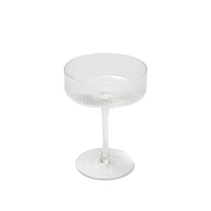 Linear cocktail Glass